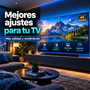 Mejores ajustes para un rendimiento superior del televisor