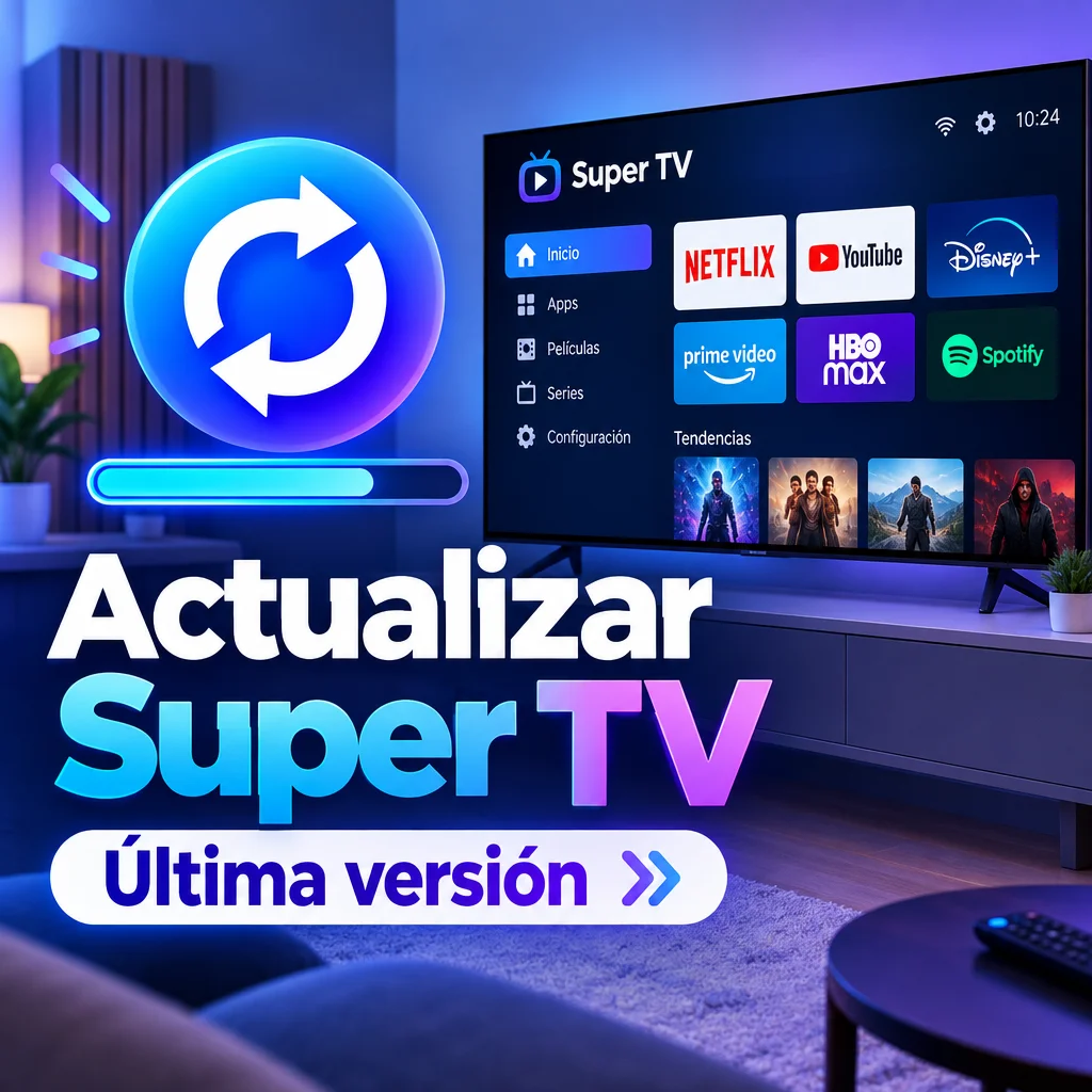 Cómo actualizar Super TV a la última versión